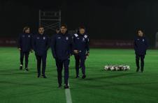 Veljko Paunović sa saradnicima