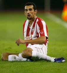 Ernan Barkos u dresu Crvene zvezde