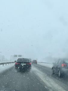 Usporen saobraćaj na autoputu ka Beogradu zbog