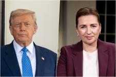 Donald Tramp Mete Frederiksen