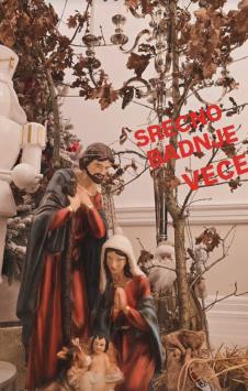 Dragana Mirković proslavlja Badnje veče