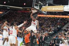 Džerom Blosomgejm na meču Valensija - Monako Evroliga