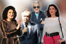 Beti Đorđević, Vladimir Pištalo, Jadranka Jovanović, Mirko Kodić - kolaž fotografija