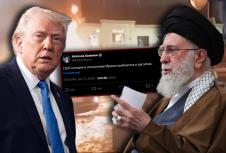 Donald Tramp Ali Hamnei