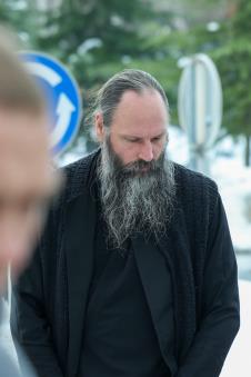 Episkop Ilarion na sahrani Ljubomira Ninkovića