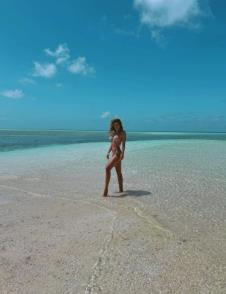 Tea Tairović na medenom mesecu