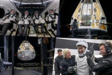 Međunarodna svemirska stanica astrounauti sleteli