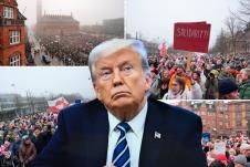 Kopenhagen Danska protest