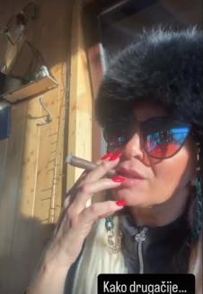 Olja Karleuša na Kopaoniku