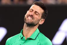 Novak Đoković na meču protiv Pedra Martineza