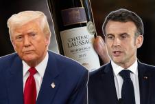 Donald Tramp Emanuel Makron