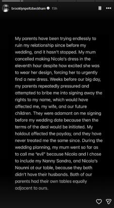 Prvo oglašavanje Bruklina Bekama o raskolu u porodici