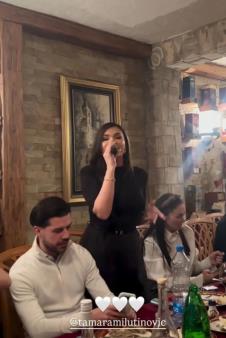 Tamara Milutinović  sa mužem