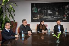 Sastanak v. d. upravnika SNP-a Dragane Milošević i delegacije Narodne Republike Kine