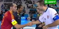 Bojan Đura Pavićević u dresu futsal reprezentacije Srbije
