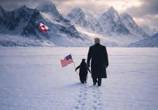 Donald Tramp, Grenland, pingvin