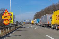 kamioni kolona kamiona zastoj na granici