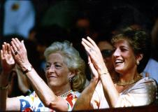 Princeza Dajana sa majkom Frensis