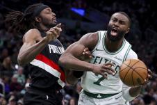 Detalj sa meča Boston - Portland