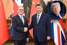 donald tramp Kir Stramer SI Đinping