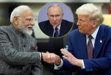 Narendra Modi Vladimir Putin Donald Tramp