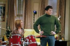 Met LeBlank, Dženifer Ansiton u seriji PRijatelji