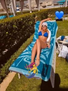 Glumica Ivana Panzalović u Dubaiju