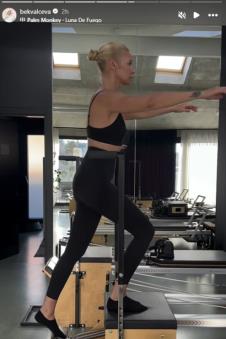 Nataša Bekvalac trenira