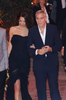 Amal Kluni i Džordž Kluni u Milanu