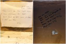Poruka iz 2008. i novčanica od jednog dolara pronađena iza starih tapeta tokom renoviranja
