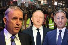 Zdravko Ponoš Dragan Đilas Miroslav Miki Aleksić