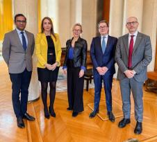 Dubravka Đedović Handanović, Florens Ferari i delegacija EDF