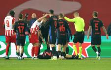 Pau Kubarsi, povreda na utakmici protiv Crvene zvezde