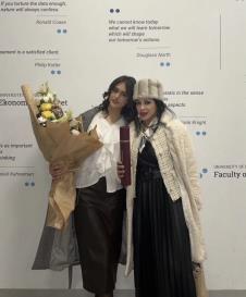 Vesna Vukelić Vendi sa ćerkom