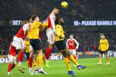 Detalj sa meča Vulverhempton - Arsenal