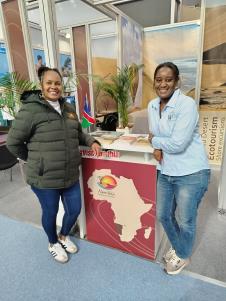 Sajam turizma, štand Namibije