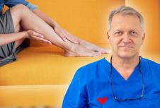 dr Dario Jocić/žena koja pati od bolova u nogama