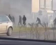 Delije, Grobari, tuča, navijači