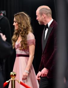 Kejt Midlton i princ Vilijam na dodeli BAFTA nagrada