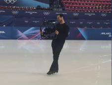 Džordan Kaun, snimatelj umetničkog klizanja na ZOI