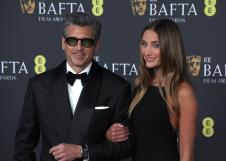 Patrik Dempsi sa ćerkom na dodeli BAFTA nagrada