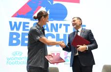 Dan ženskog fudbala, Violeta Slović i Branko Radujko