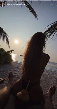 Sloba i Jelena uživaju na Maldivima