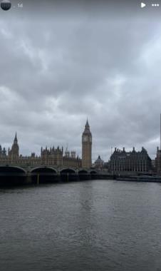 Lara Čolić u Londonu