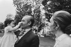 Mohamed Reza Pahlavi sa suprugom Farom i ćerkom Lejlom