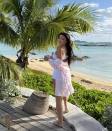 Stanija Dobrojević uživa na Bahamima