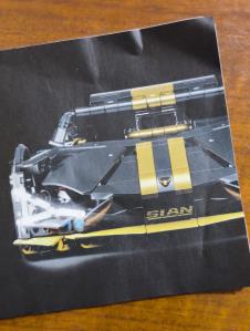 Maketa modela automobila Lamborghini Sian