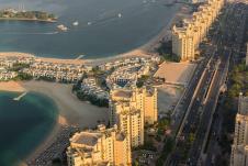 Pogled sa Palm Džumeire u Dubaiju