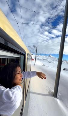 Zorica Dukić na skijanju