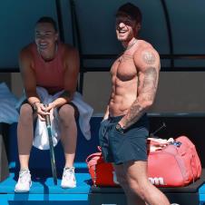 Arina Sabalenka i Jorgos Frangulis